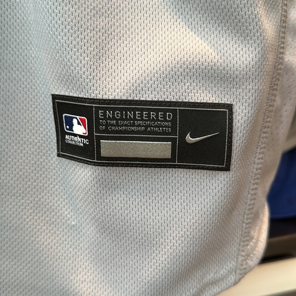 Chicago Cubs Nike 2023 #42 Jackie Robinson Day Authentic Jersey - Gray 48/XL - Picture 3 of 6